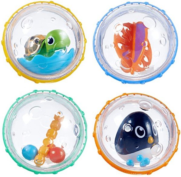Age-Appropriate Toys for Your 4-Month-Old: Munchkin Float and Play Bubbles Bath Toy