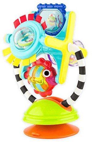 Age-Appropriate Toys for Your 4-Month-Old: Sassy Fishy Fascination Station 2-in-1 Suction Cup High Chair Toy