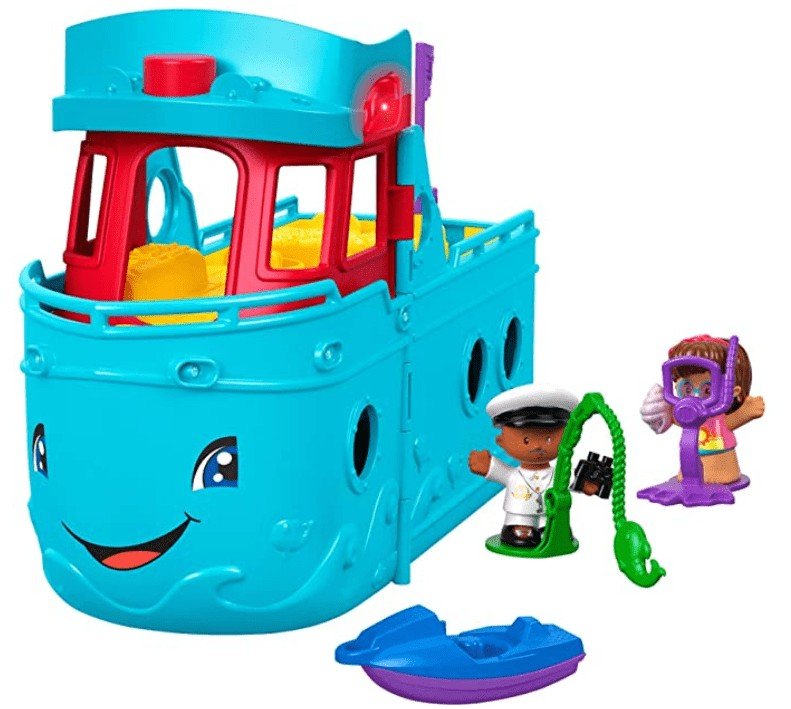 Make-Believe Gift Ideas for 1-Year-Old Baby Girls: Fisher-Price Little People Travel Together Friend Ship