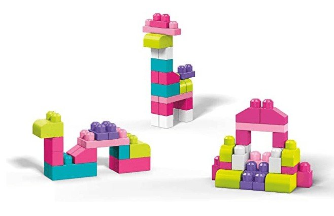 Building Block Gift Ideas for 1-Year-Old Baby Girls: First Builders Big Building Bag