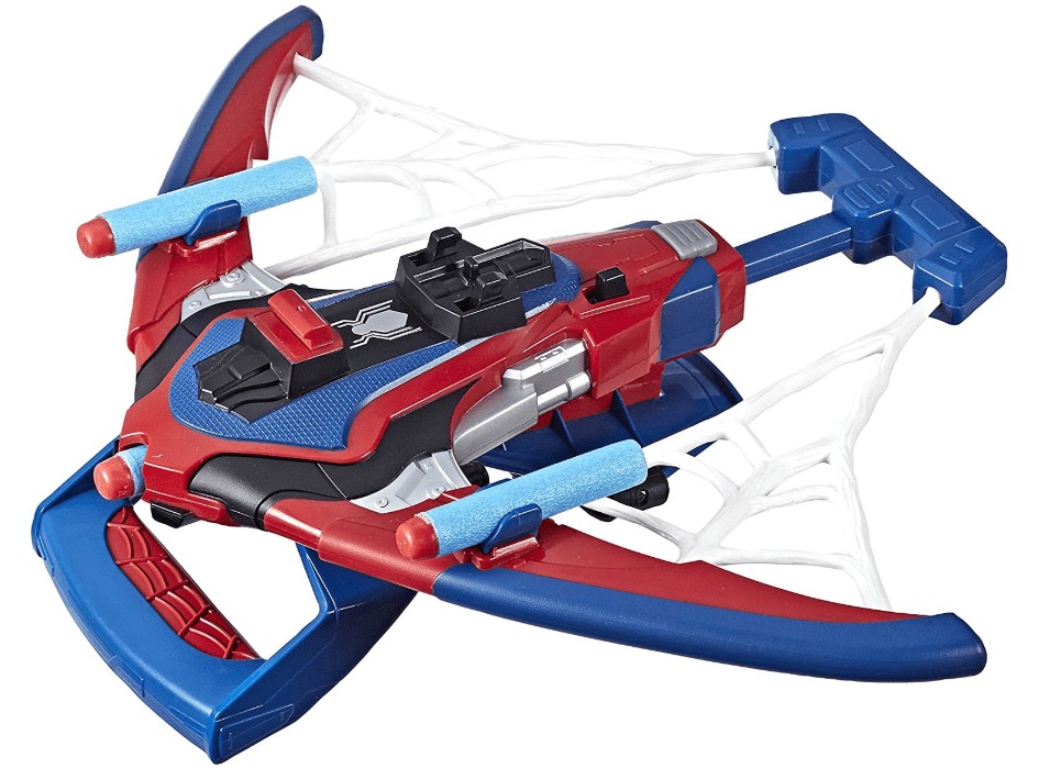 Spider-Man Web Shots Spiderbolt Nerf Powered Blaster Toy for Kids Ages 5 & Up