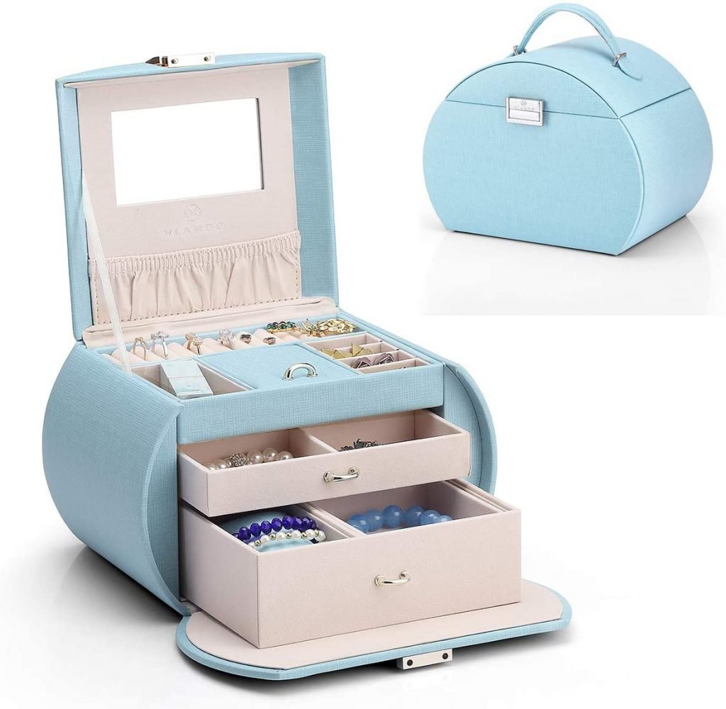 Best Christmas Gift for Girls Who Love Jewelry: Princess Style Jewelry Box