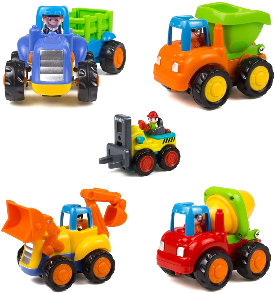 Best Toy Car Gift for Toddlers: Push and Go Trucks