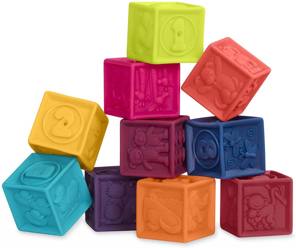 Best Baby Blocks for 6-Month-Olds: Squeezable Baby Blocks