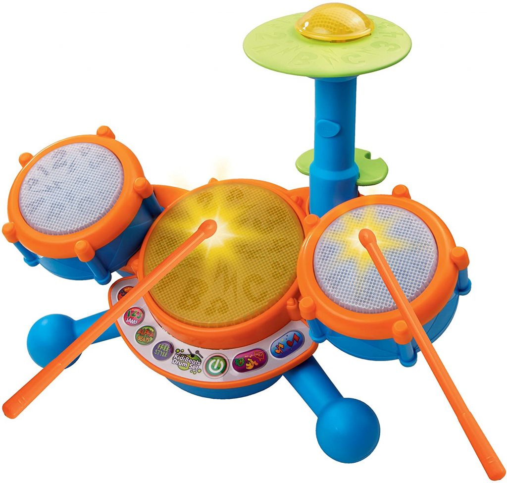 Best Drum Set Gift for Toddlers: Light-up Drum Set