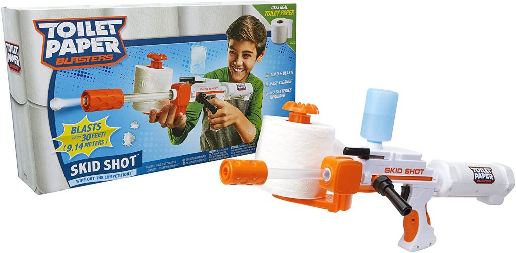 A Quirky Christmas Gift for Teens: Toilet Paper Blaster