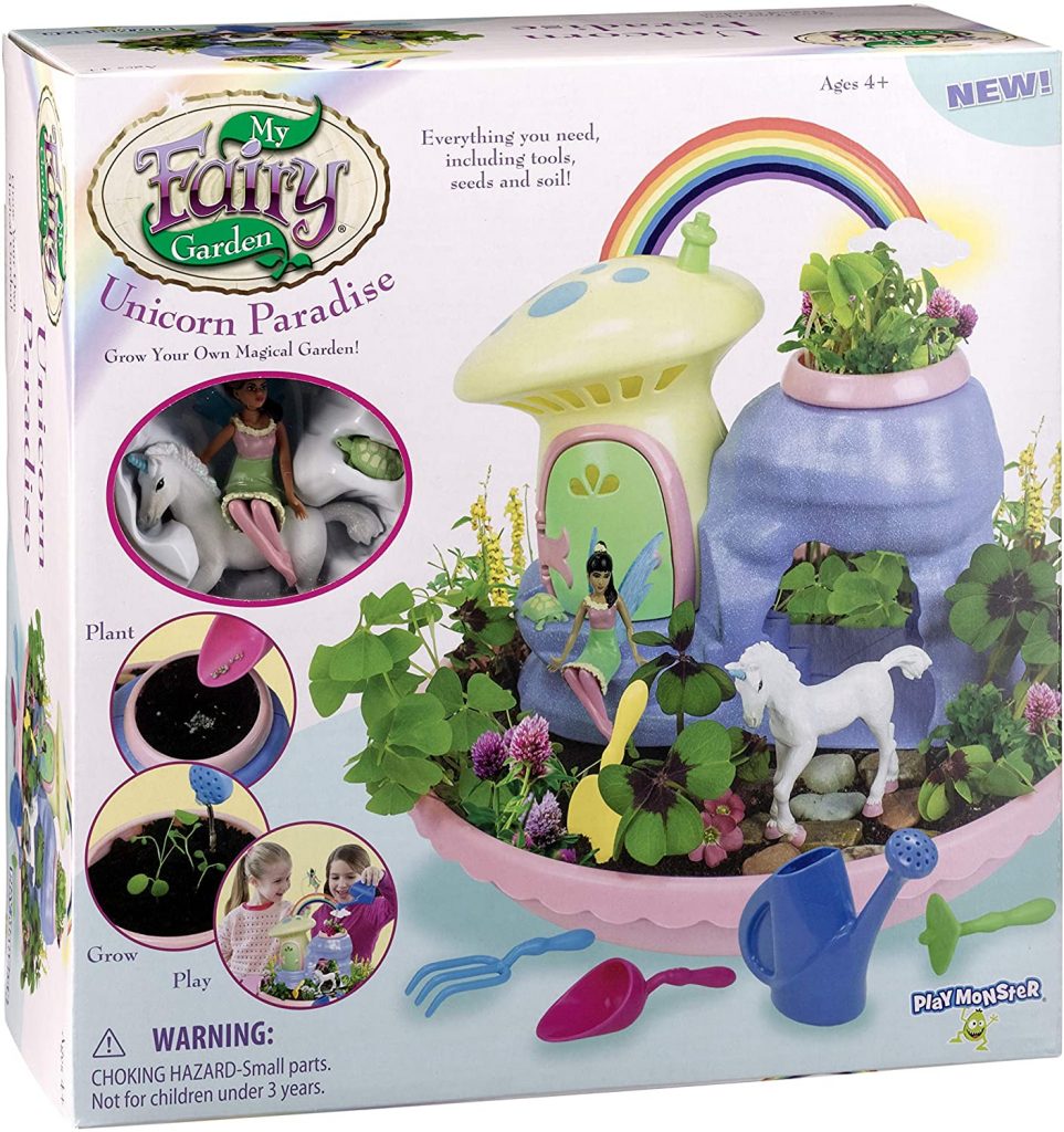 A Christmas Gift for Horticulture Lovers: My Fairy Garden Unicorn Paradise