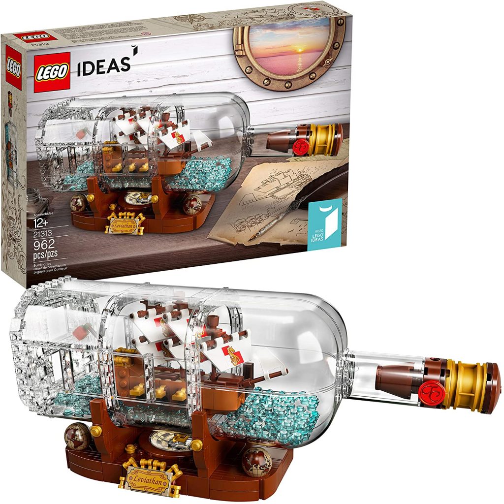 Best Christmas Gift for Lego Lovers: Ideas Ship In A Bottle