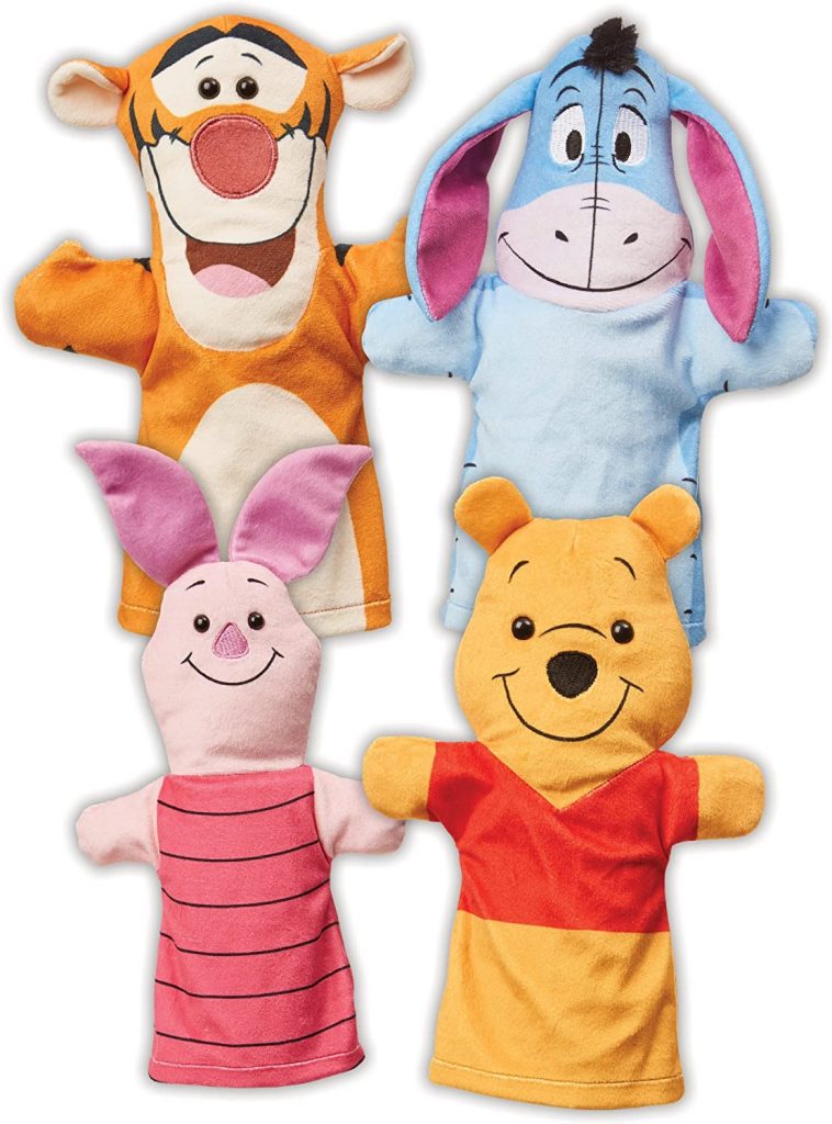 Best Hand Puppets for Baby's Social-Emotional Skill Development: Winnie the Pool Hand Puppets
