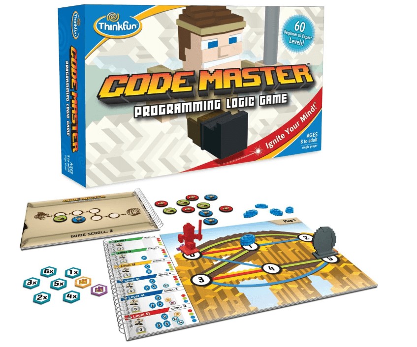 ThinkFun Code Master Programming Logic Game and STEM Toy