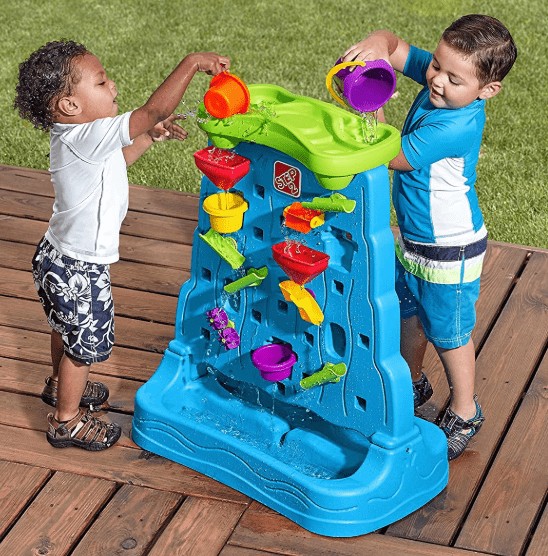 Best STEM Learning Water Table for 1-Year-Old Kids: Step2 Waterfall Discovery Wall