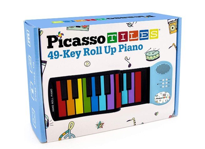 A Special Keyboard Gift for Toddlers, Picasso Tiles Rollable Keyboard