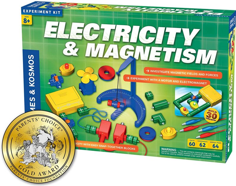 Best Magnetism Engineering Kit for Tweens: Thames & Kosmos Electricity & Magnetism Science Kit