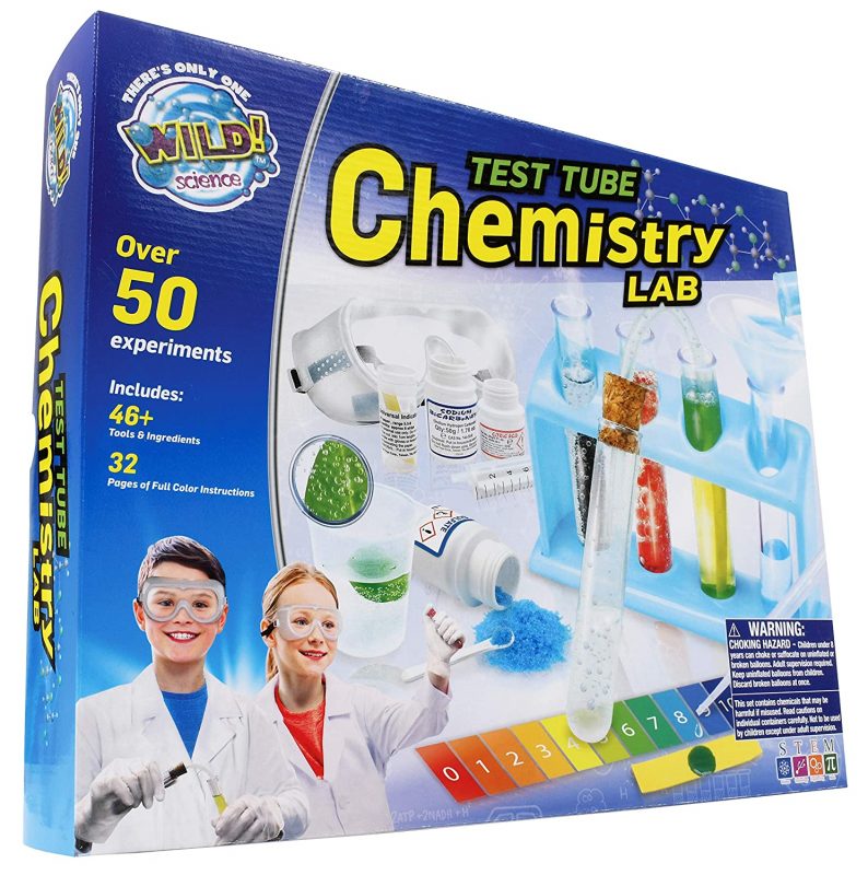 Best Chemistry Engineering Toy for Tweens: WILD! Science Test Tube Chemistry Lab