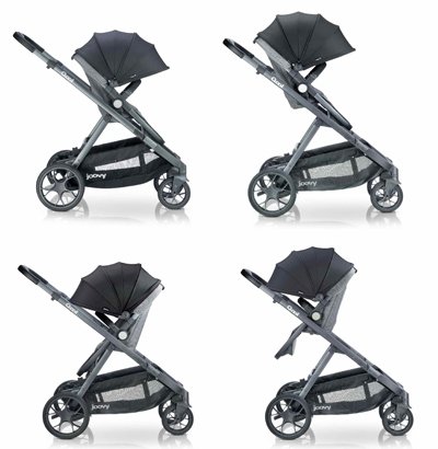 Joovy Qool Stroller has four out-of-the-box configurations